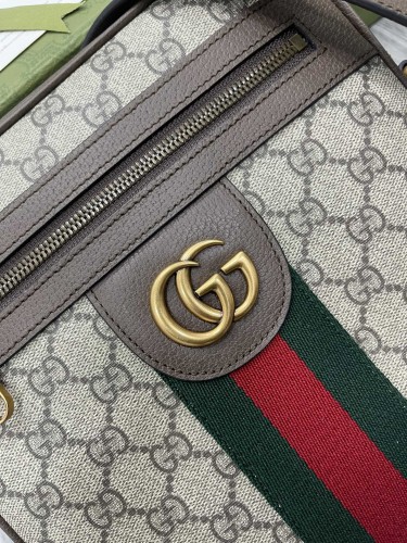 Gucci Mens Womens Fashion Bags Shoulder Bag Luxury Brand GG Supreme Ophidia Small Messenger Bag 547926 96IWT 8745 with Original Box