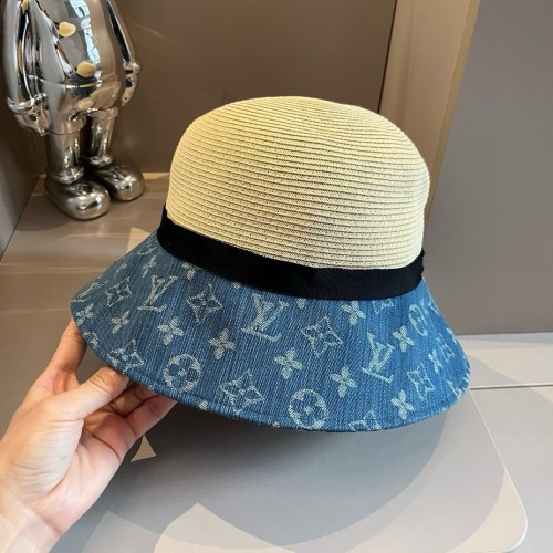 Louis Vuitton Womens Cap Bucket Hat Luxury Brand with Original Box  