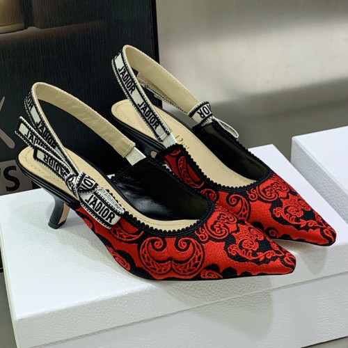 Dior Women Shoes Pumps Luxury Design Fashion Type 6.5cm High Heel Shoes for Wedding Style J'ADIOR SLINGBACK PUMP with Original Box Whatsapp 