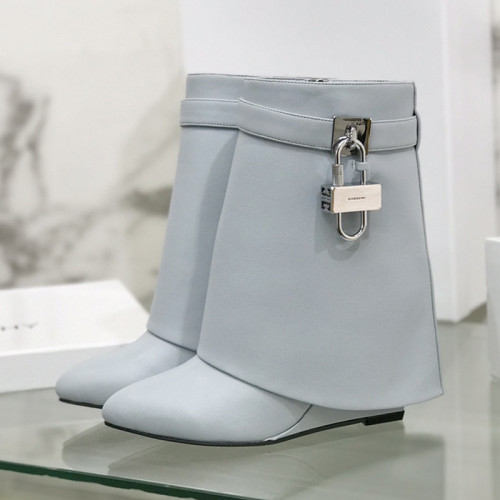 Givenchy Womens Shoes Boots Fashion Type Luxury Brand GIVENCHY BOOTS IN LEATHER with Original Box