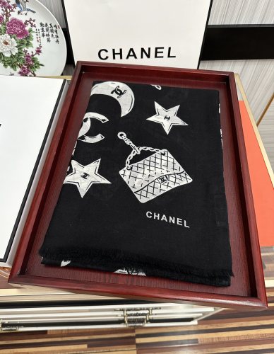 Chanel Scarves Womens Fashion Scarf 042