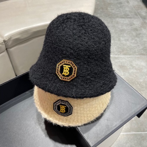 Burberry Womens Cap Bucket Hat Luxury Brand with Original Box  