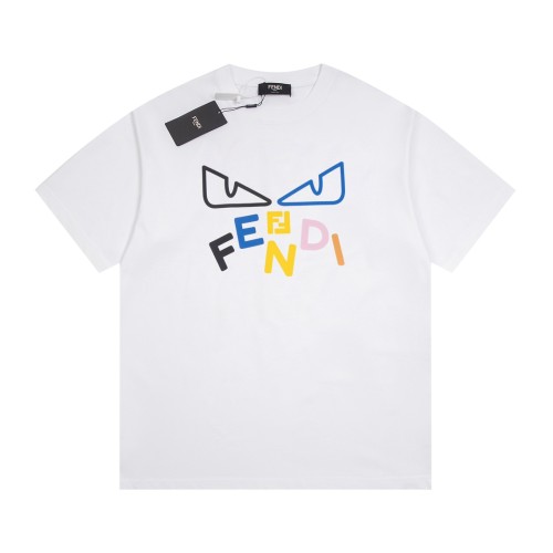 Fendi Luxury Brand Women Mens Short Sleeve T-Shirt   