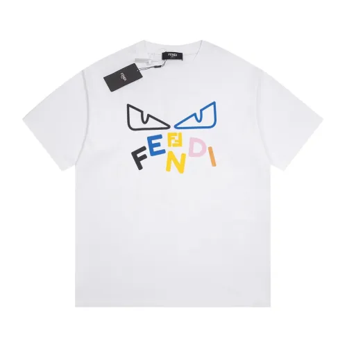 Fendi Luxury Brand Women Mens Short Sleeve T-Shirt   