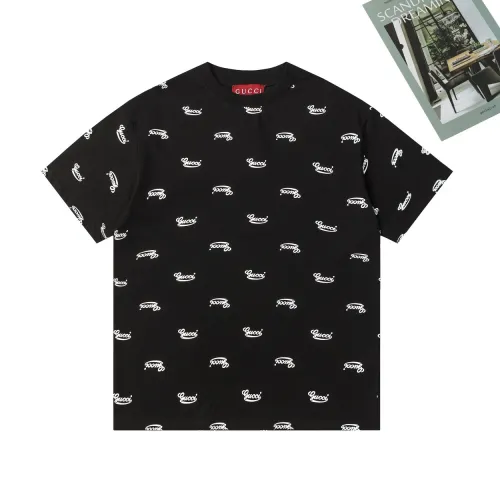 Gucci Luxury Brand Women Mens Short Sleeve T-Shirt COTTON JERSEY T-SHIRT WITH EMBROIDERY   