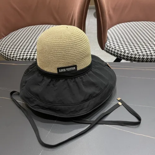 Louis Vuitton Womens Cap Bucket Hat Luxury Brand with Original Box  