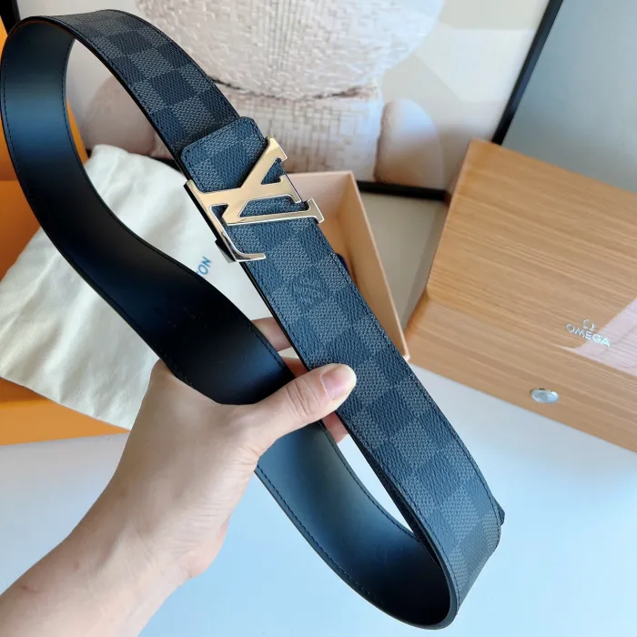 Louis Vuitton Mens Belt Luxury Brand Design Fashion Type with Original Box