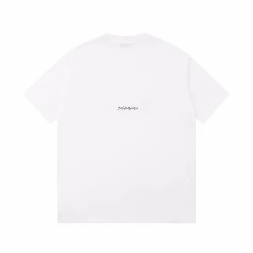 Saint Laurent YSL Luxury Brand Men Womens Short Sleeve T-Shirt   