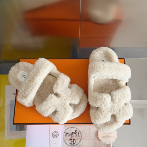 Hermes Womens Mens Unisex Shoes Winter Wool Extra Slippers Sandals Casual Fashion Sandals Luxury Brand with Original Box Whatsapp 