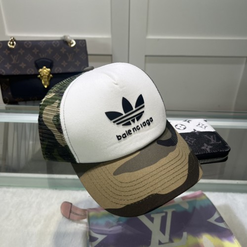Balenciaga x Adidas Mens Womens Hats Luxury Brand Design Balenciaga Baseball Hat with Original Box  