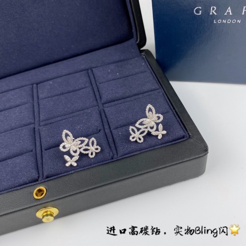 Graff Luxury Womens Earrings with Original Box