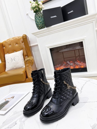 Chanel Womens Shoes Boots Luxury Brand Design with Original Box Women Fashion Ankle Boots Booties