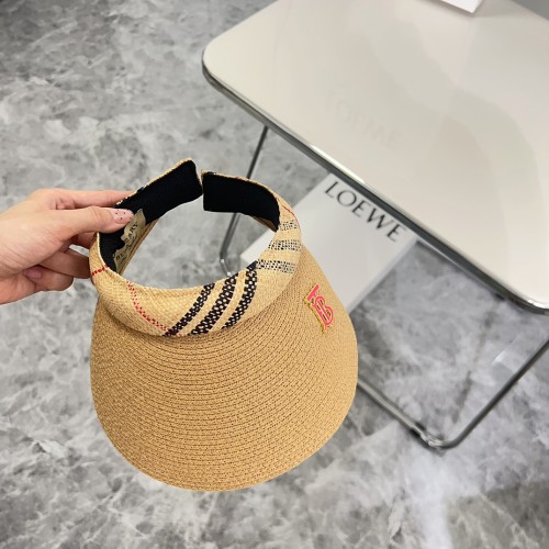 Burberry Womens Mens Cap Visor Hat Luxury Brand with Original Box  