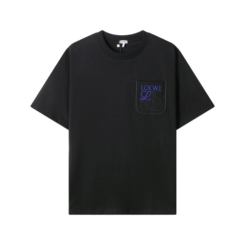 Loewe Luxury Brand Men Womens Short Sleeve T-Shirt   