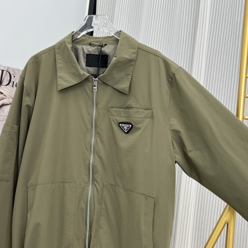 Prada Men Womens Coat Jacket Luxury Brand Womens Jackets Top Quality   