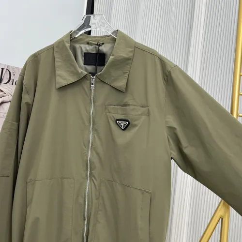 Prada Men Womens Coat Jacket Luxury Brand Womens Jackets Top Quality   