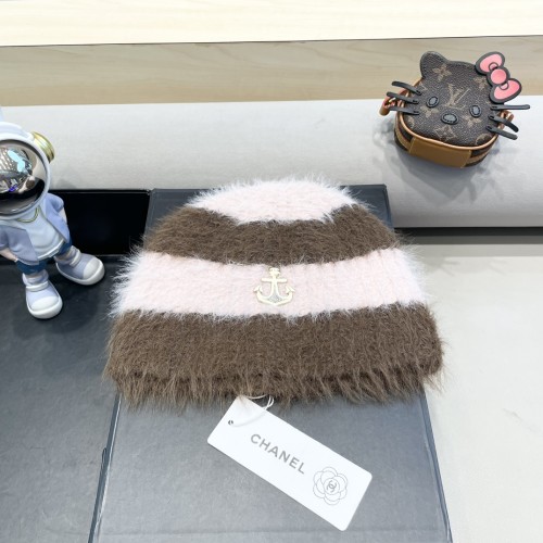 Chanel Womens Hats Luxury Brand Knit Hat with Original Box  
