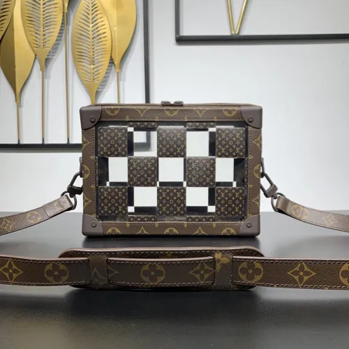 Louis Vuitton Mens Bag Luxury Brand Fashion Type Soft Trunk M20871 with Original Box