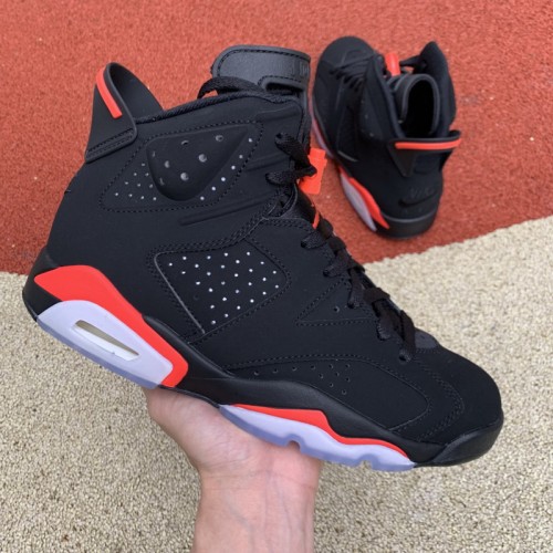 Authentic Air Jordan 6 “Black Infrared” Nike GS