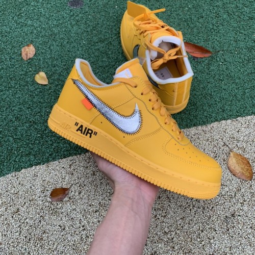 Off-White x Air Force 1 Low University Gold