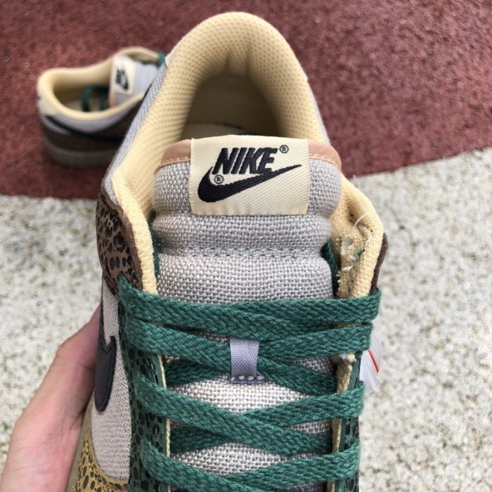 Nike Dunk Low Safari Golden Moss