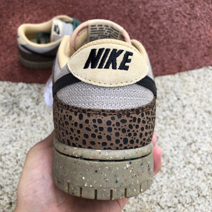 Nike Dunk Low Safari Golden Moss