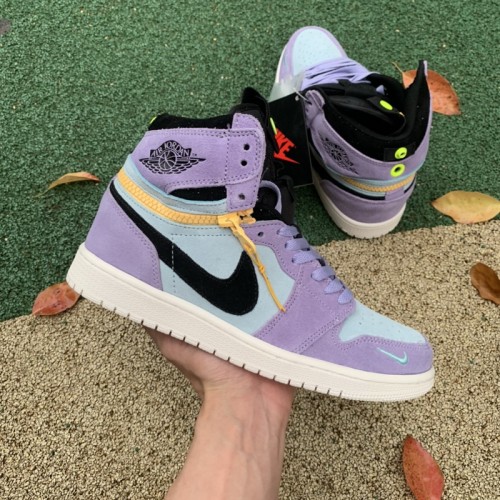 Air Jordan 1 Switch Purple Pulse