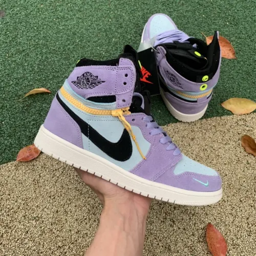 Air Jordan 1 Switch Purple Pulse