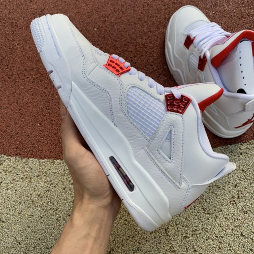 Authentic Air Jordan 4 “Red Metallic”