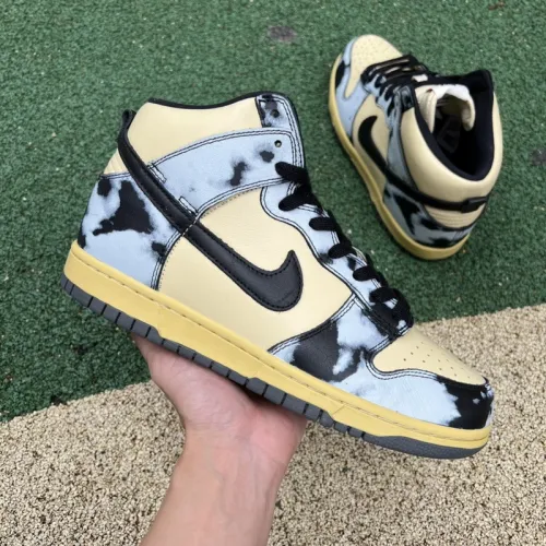 Nike Dunk High 1985 Black Acid Wash