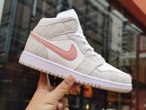 Air Jordan 1 Mid SE Light Iron Ore