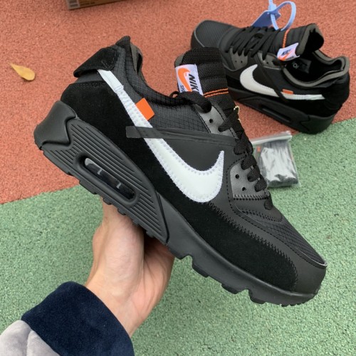 Authentic OFF-WHITE x Nike Air Max 90 Black