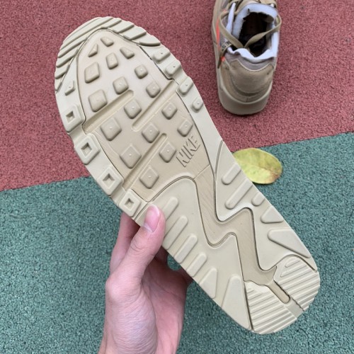 Authentic OFF-WHITE x Nike Air Max 90 “Desert Ore”