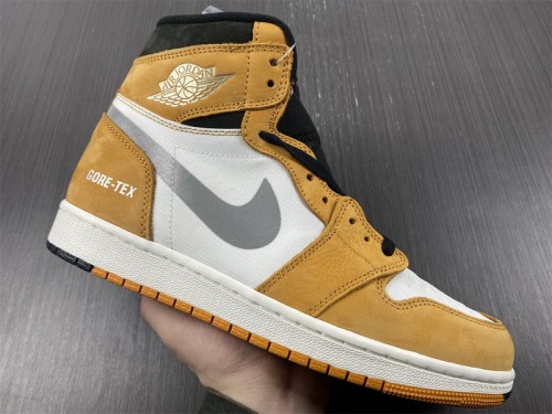 Jordan 1 High Element Gore-Tex Light Curry GS