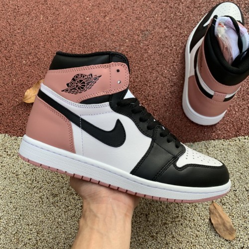 Authentic Air Jordan 1 Retro High OG Rust Pink