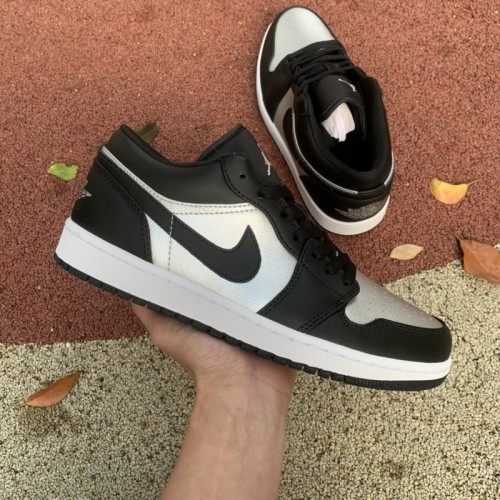 Jordan 1 Low SE Black Metallic Silver