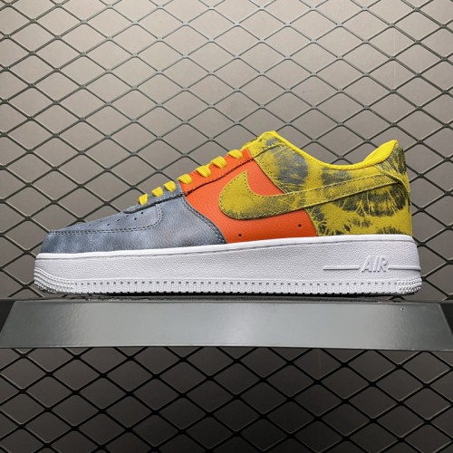 Nike Air Force 1 Low Tie Dye Dark Sulphur