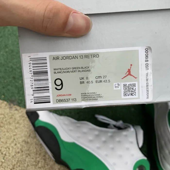 Authentic Air Jordan 13 “Lucky Green”