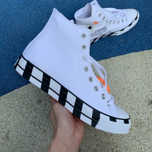 Authentic OFF-WHITE x Converse 2.0 White