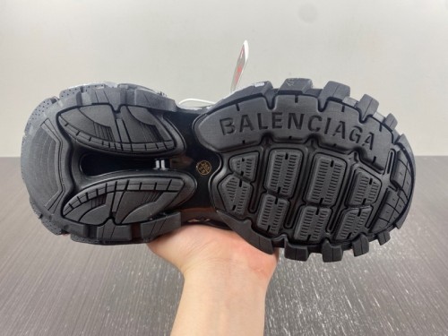 Balenciaga Track Graffiti Black White