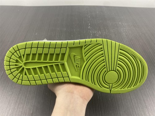 Jordan 1 Mid Green Python