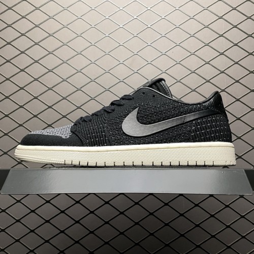 Air Jordan 1 Low Flyknit Black Guava Ice
