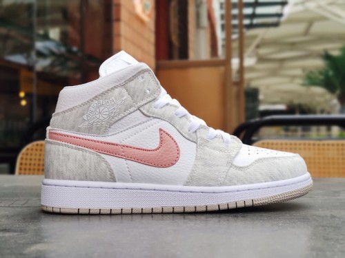 Air Jordan 1 Mid SE Light Iron Ore