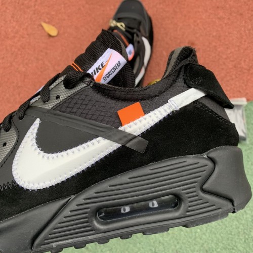 Authentic OFF-WHITE x Nike Air Max 90 Black