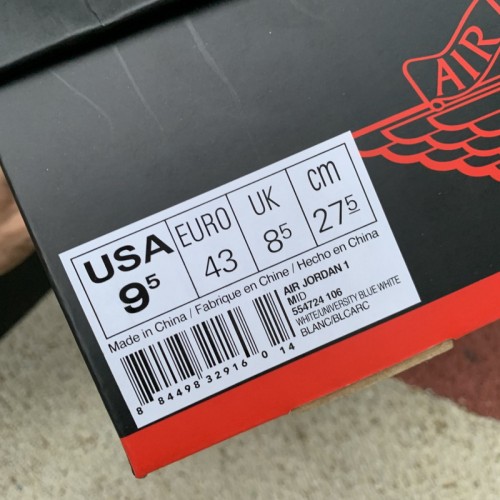 Authentic Jordan 1 Mid Shoes065