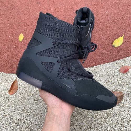 Authentic Nike Air Fear of God 1 “Triple Black”