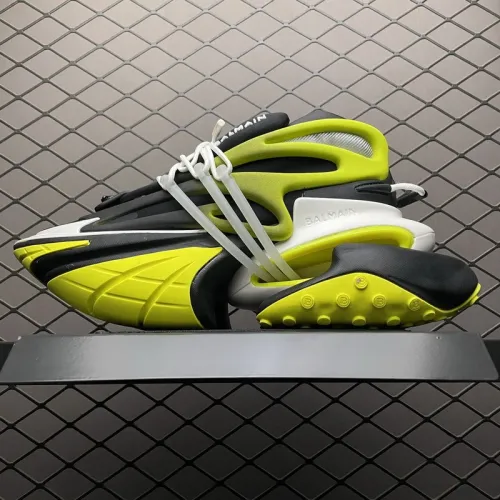 Balmain Unicorn Low-Top Black Yellow