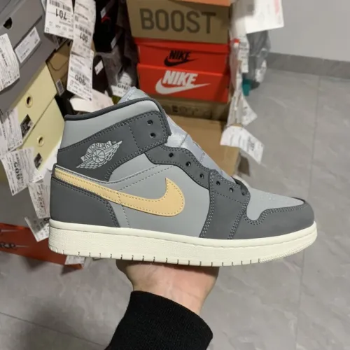 Air Jordan 1 Mid Grey Onyx