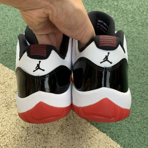 Authentic Air Jordan 11 Low “White Bred”
