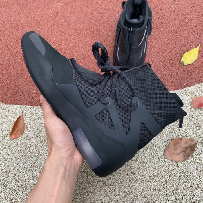 Authentic Nike Air Fear of God 1 “Triple Black”